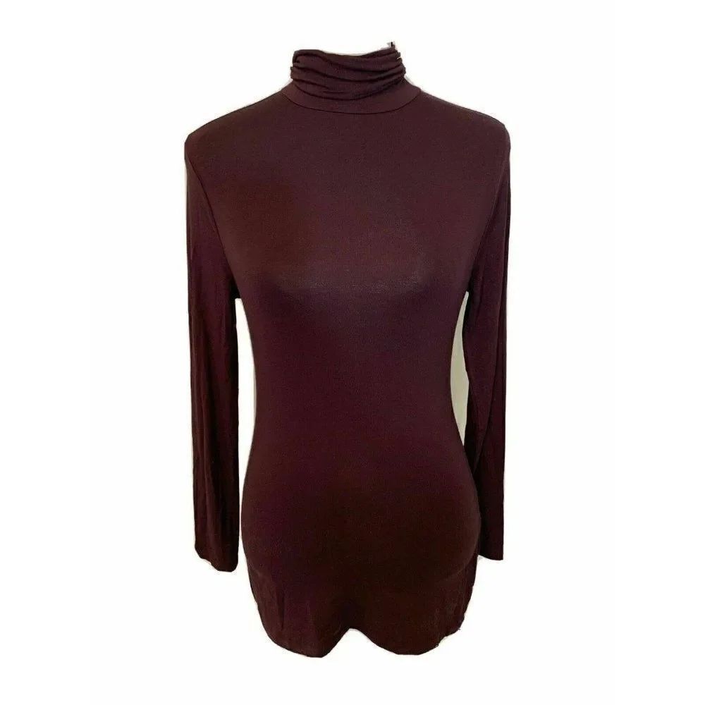 Banana Republic Plum Purple Turtleneck top
